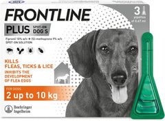 FRONTLINE Plus Flea & Tick Treatment for Small Dogs 2–10kg | 6 Pipettes fragrance