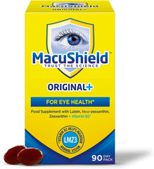 MacuShield Original Plus Eye Health Capsules 90 Day Pack | Daily Vision Support