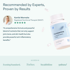 Bettervits Glucosamine Complex with MSM & Turmeric 90 Capsules | Joint Support Supplement