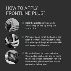 FRONTLINE Plus Flea & Tick Treatment for Medium Dogs 10–20kg | 6 Pipettes