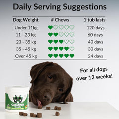 NutriPaw Calming Treats for Dogs | Natural Anxiety & Stress Relief Chews
