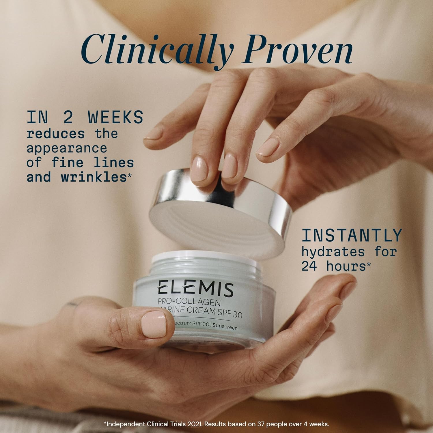 Elemis Pro-Collagen Marine Cream SPF30 50ml | Anti-Ageing Day Moisturiser
