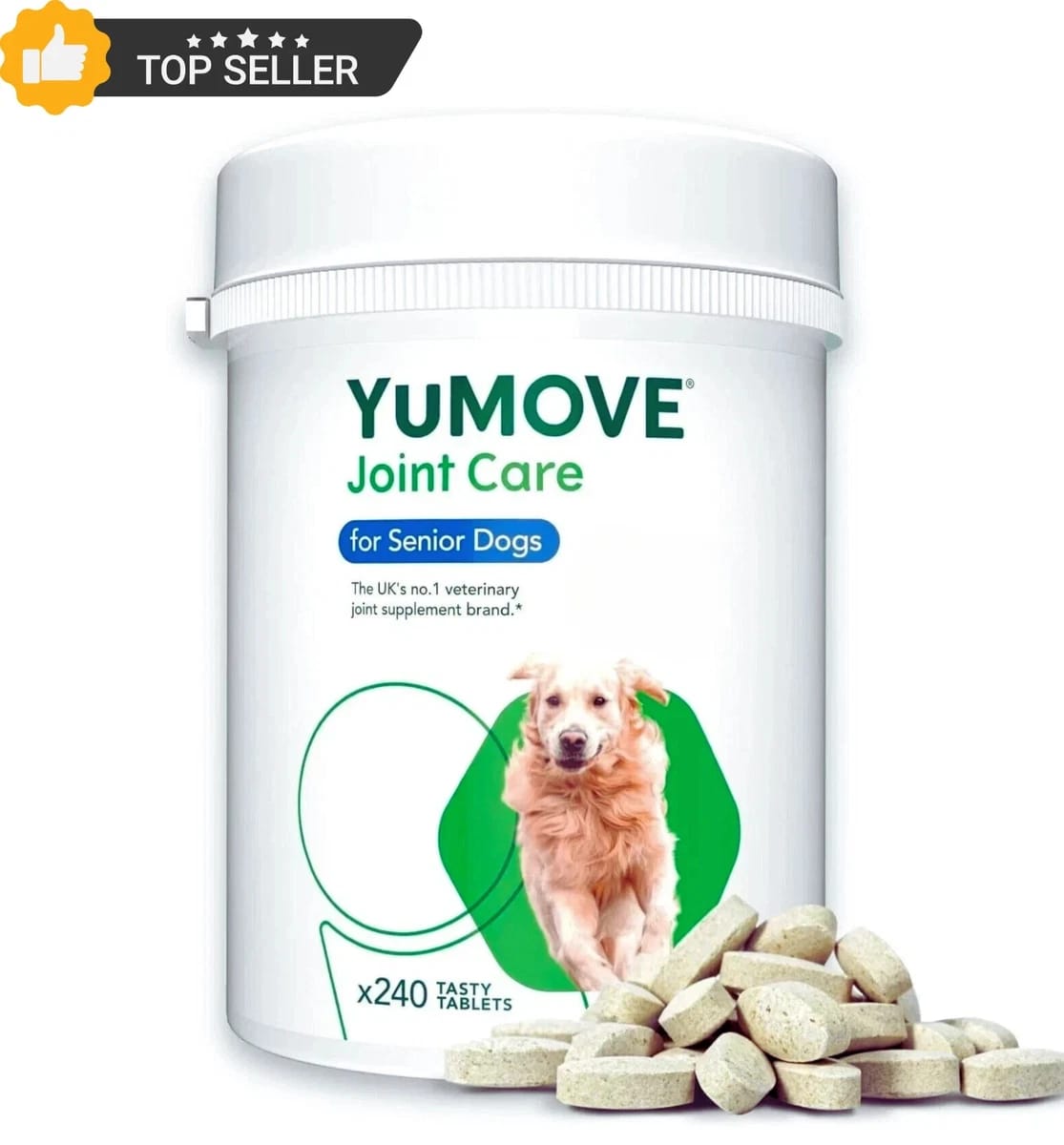 YuMOVE Senior Dog Joint Supplement 240 Tablets | Hip & Joint Support for Senior Dogs