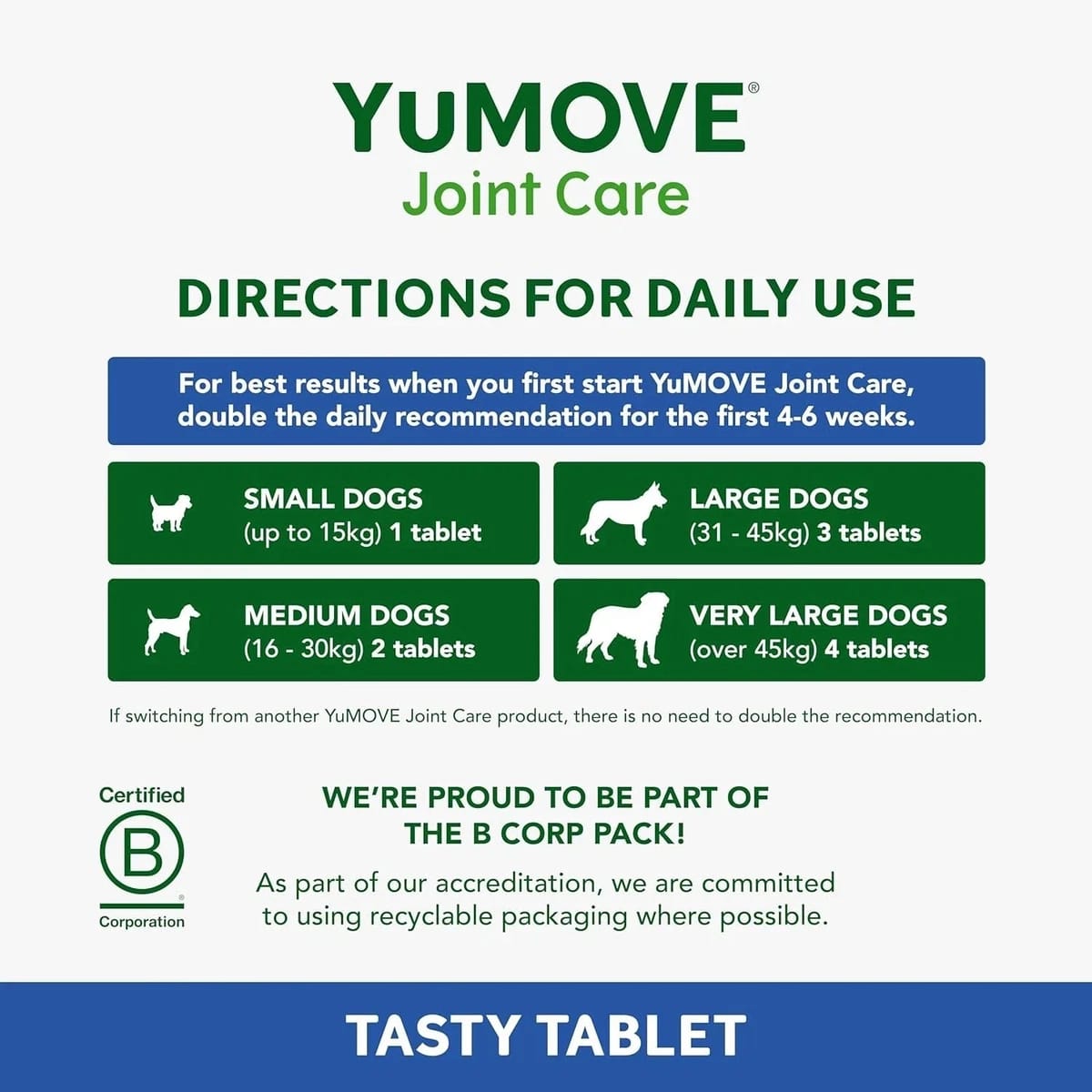 YuMOVE Senior Dog Joint Supplement 240 Tablets | Hip & Joint Support for Senior Dogs
