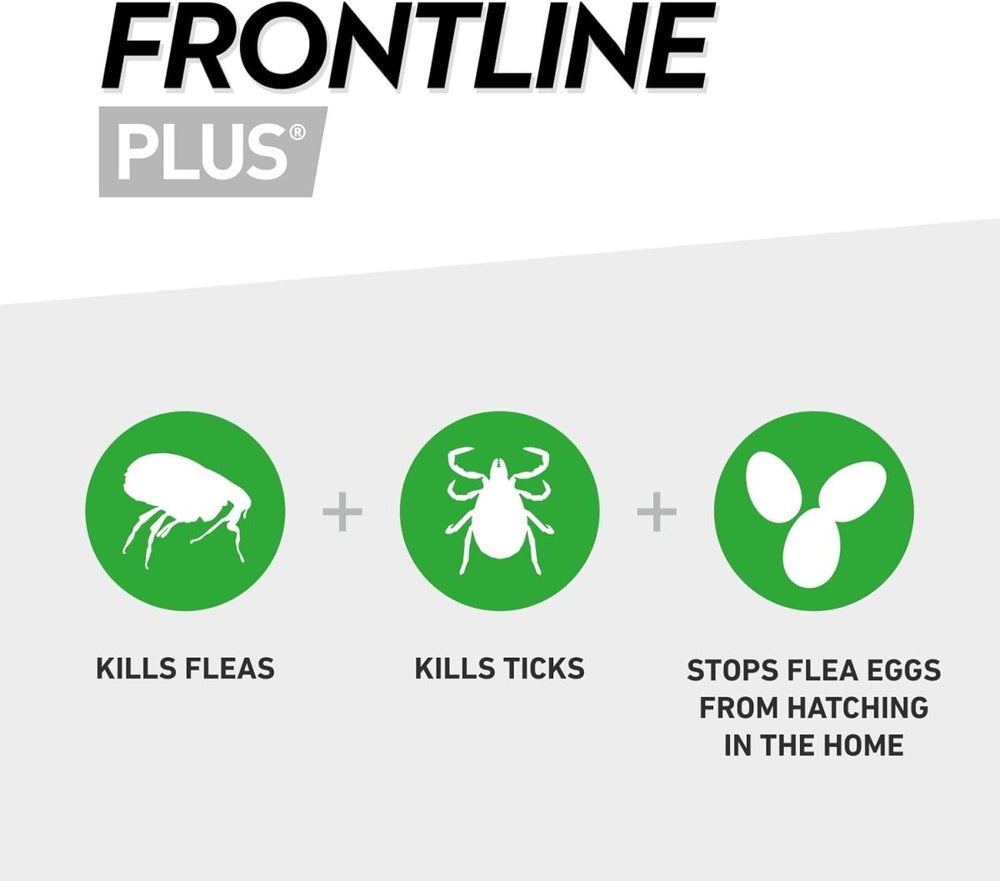 FRONTLINE Plus Flea & Tick Treatment for Cats & Ferrets 6 Pipettes fragrance