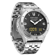 NORTH EDGE Snow Leopard Outdoor Watch – Barometer, Altimeter & 50M Waterproof fragrance