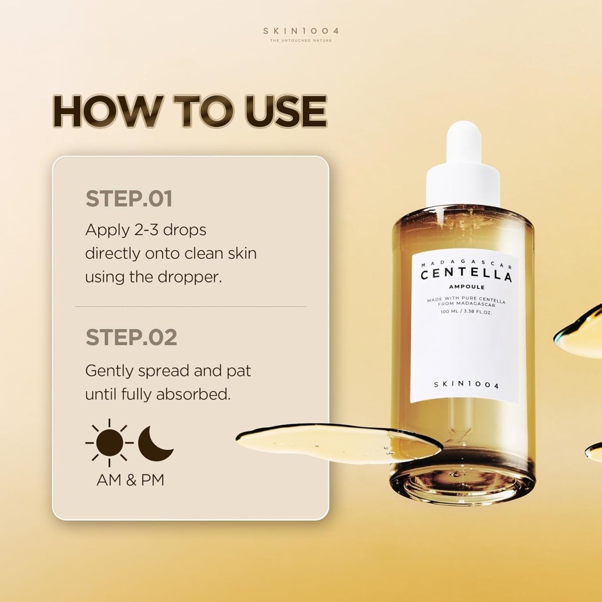 SKIN1004 Madagascar Centella Ampoule 30ml | Soothing & Hydrating Facial Serum fragrance