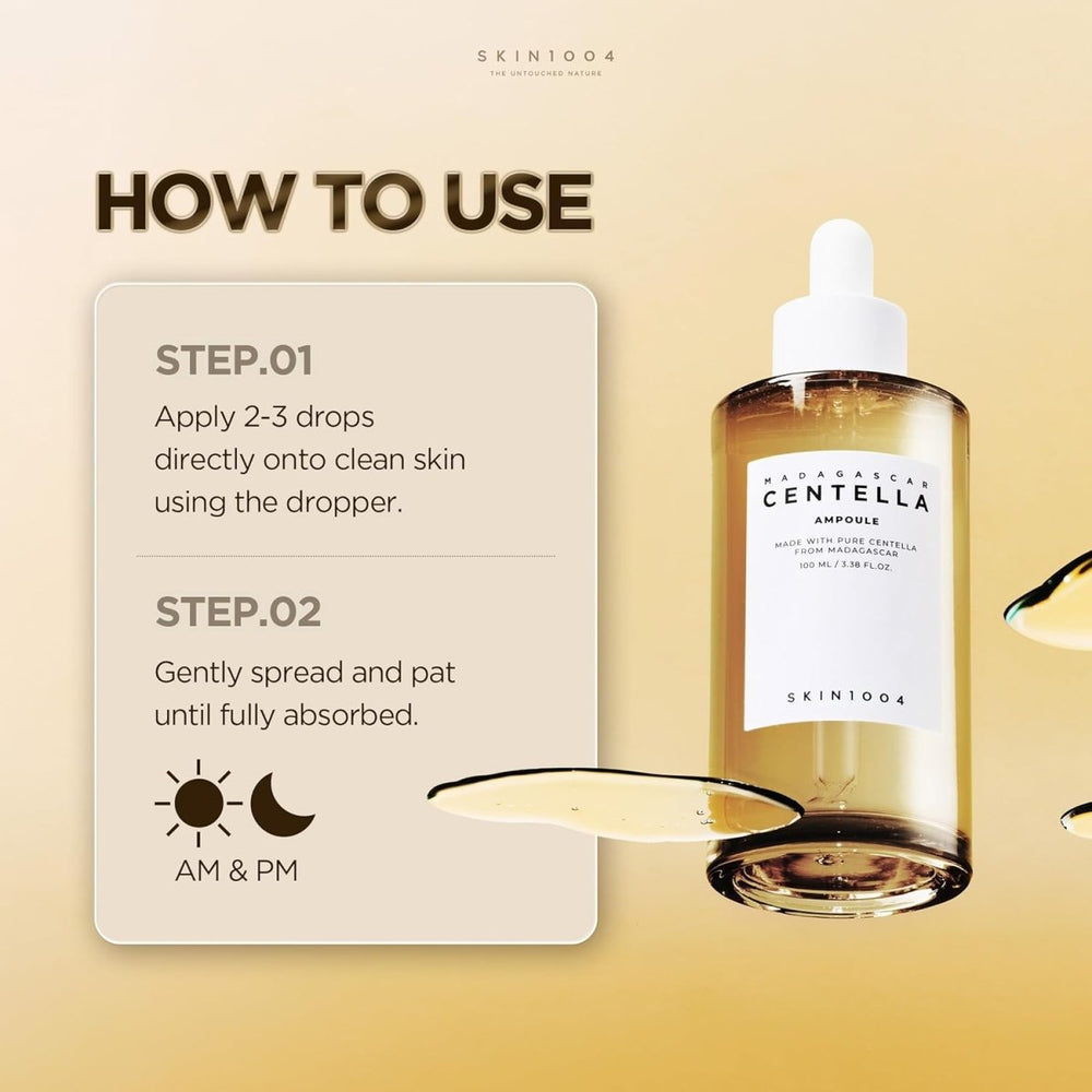 SKIN1004 Madagascar Centella Ampoule 30ml | Soothing & Hydrating Facial Serum fragrance