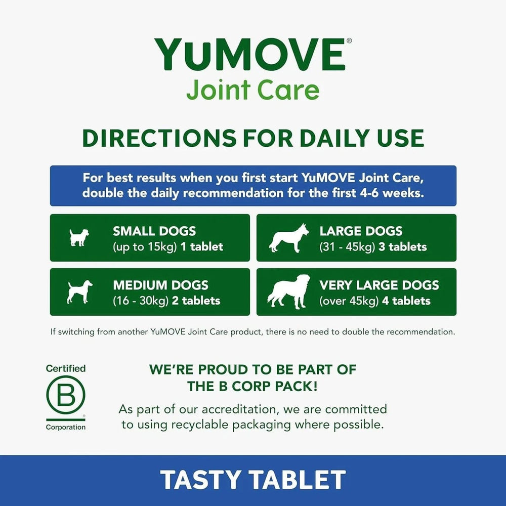 YuMOVE Senior Dog Joint Supplement 240 Tablets | Hip & Joint Support for Senior Dogs fragrance