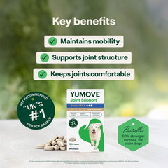 YuMOVE Senior Maximum Strength Joint Supplement 120 Tablets | Advanced Hip & Joint Support fragrance
